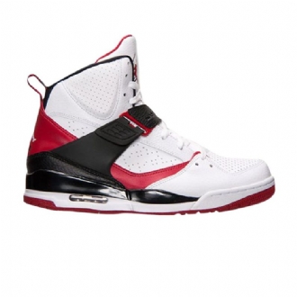 Ανδρικά Παπούτσια Air Jordan Flight 45 High Άσπρο Κόκκινος Μαύρος