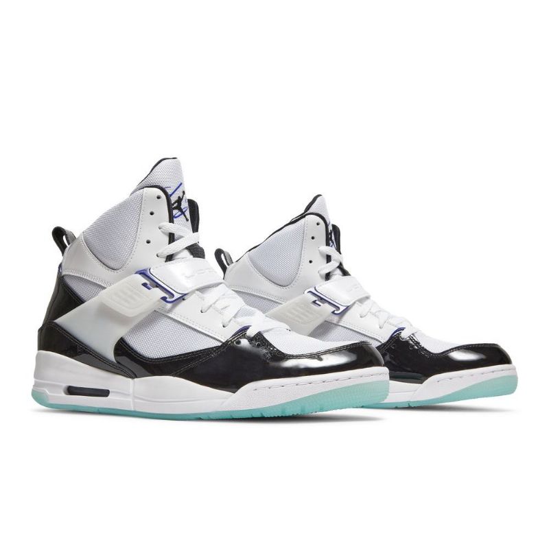 Ανδρικά Παπούτσια Air Jordan Flight 45 High Άσπρο Μαύρος