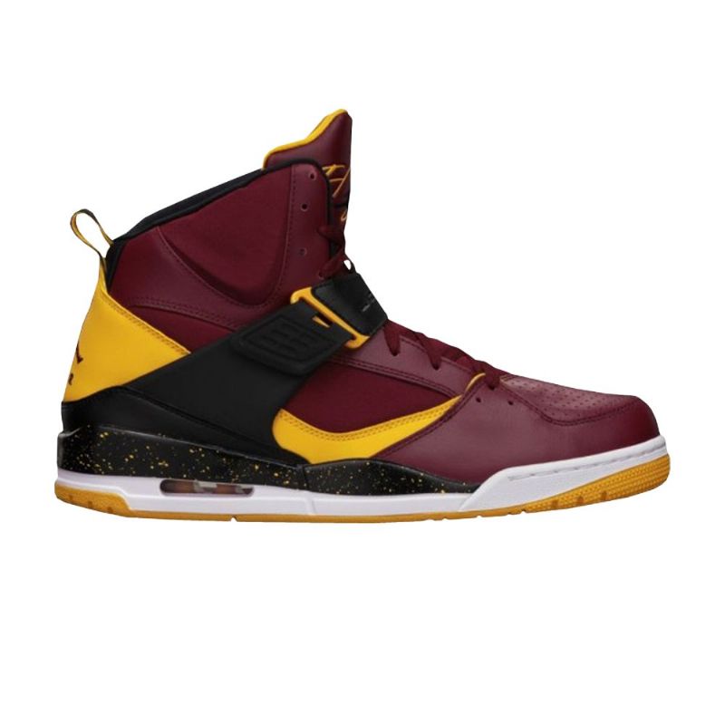 Ανδρικά Παπούτσια Air Jordan Flight 45 High Bordeaux Μαύρος Χρυσός