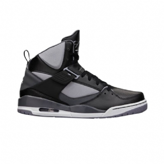 Ανδρικά Παπούτσια Air Jordan Flight 45 High Μαύρος Γκρί Άσπρο