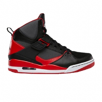 Ανδρικά Παπούτσια Air Jordan Flight 45 High Μαύρος Κόκκινος Άσπρο