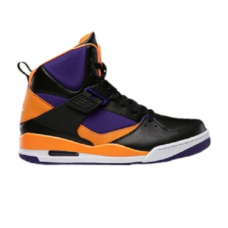 Ανδρικά Παπούτσια Air Jordan Flight 45 High Μαύρος Μωβ Πορτοκάλι