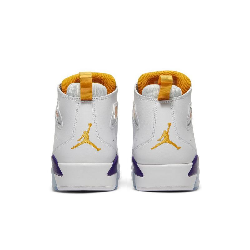 Ανδρικά Παπούτσια Air Jordan Flight Club 91 Άσπρο Μωβ Χρυσός