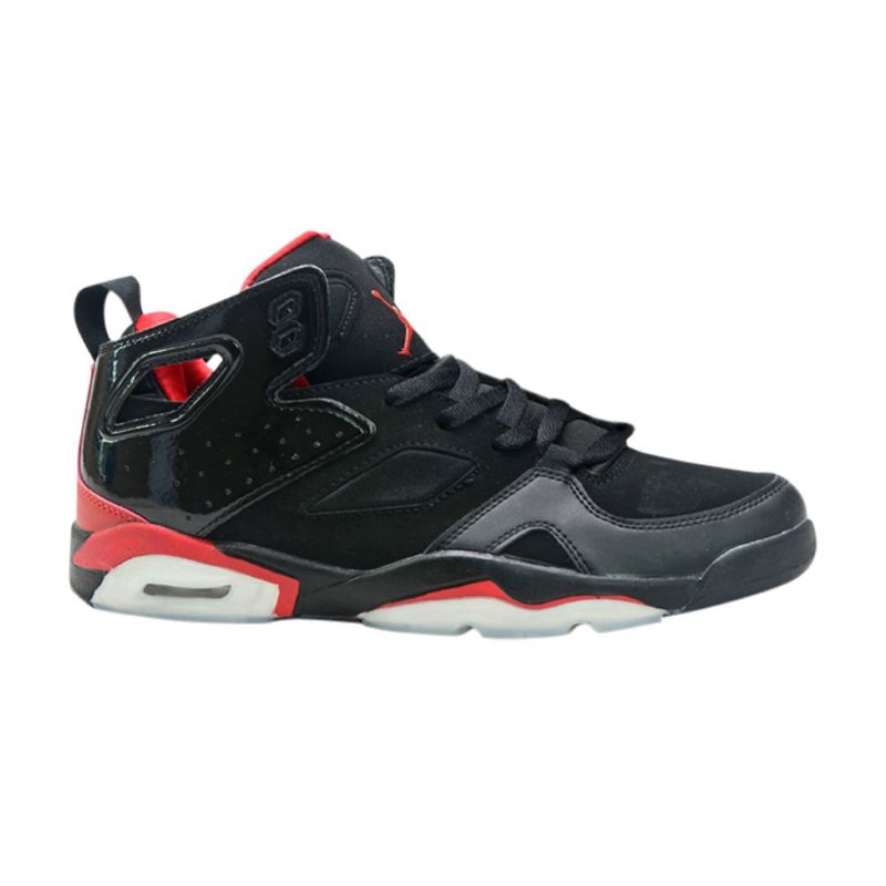 Ανδρικά Παπούτσια Air Jordan Flight Club 91 Μαύρος Κόκκινος Άσπρο