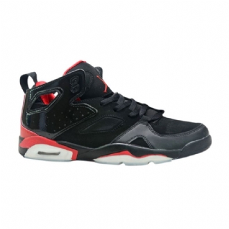 Ανδρικά Παπούτσια Air Jordan Flight Club 91 Μαύρος Κόκκινος Άσπρο