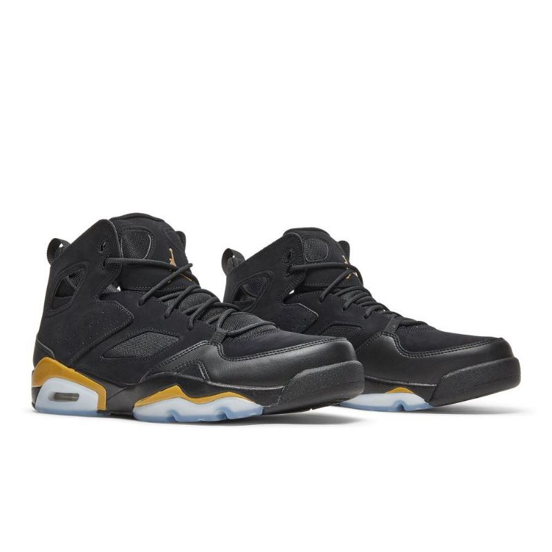 Ανδρικά Παπούτσια Air Jordan Flight Club 91 Μαύρος Χρυσός