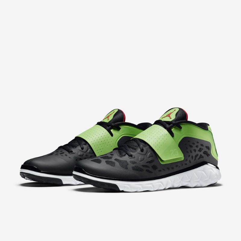 Ανδρικά Παπούτσια Air Jordan Flight Flex Trainer 2 Μαύρα Πράσινα Λευκά Κόκκινα