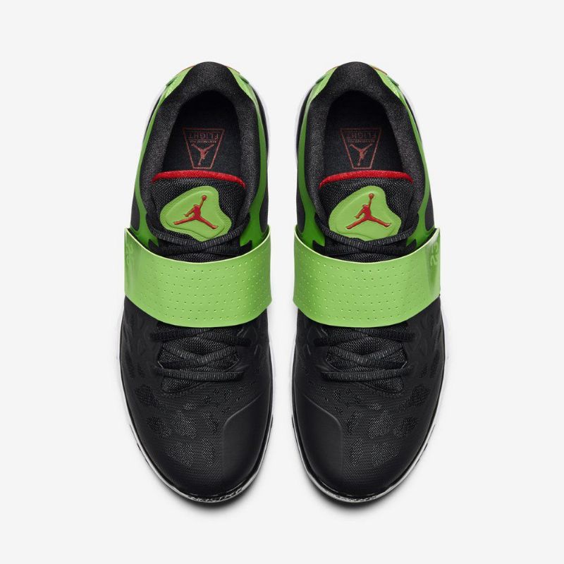 Ανδρικά Παπούτσια Air Jordan Flight Flex Trainer 2 Μαύρα Πράσινα Λευκά Κόκκινα