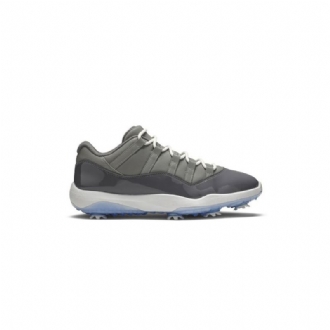 Ανδρικά Παπούτσια Air Jordan 11 Low Golf Γκρί Άσπρο