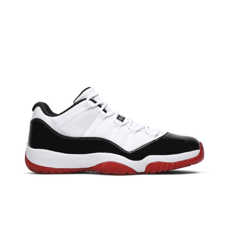 Ανδρικά Παπούτσια Air Jordan 11 Retro Low Άσπρο Κόκκινος Μαύρος