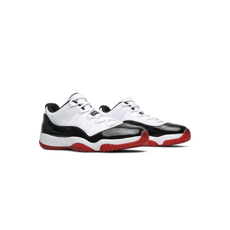 Ανδρικά Παπούτσια Air Jordan 11 Retro Low Άσπρο Κόκκινος Μαύρος