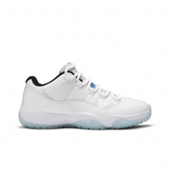Ανδρικά Παπούτσια Air Jordan 11 Retro Low Άσπρο Μαύρα Μπλε