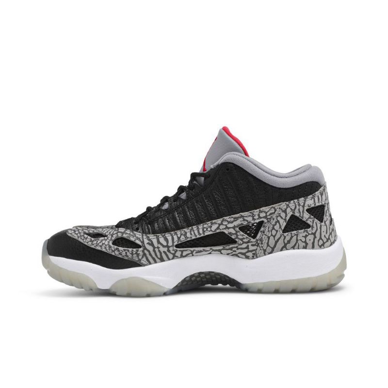 Ανδρικά Παπούτσια Air Jordan 11 Retro Low Ie Μαύρα Γκρι Κόκκινα Λευκά