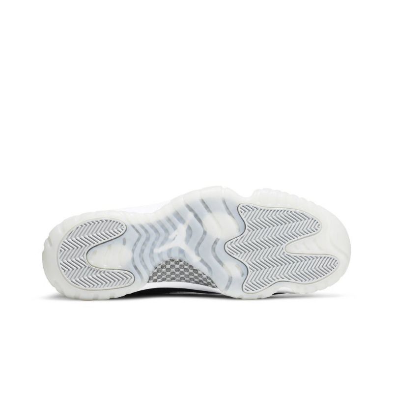 Ανδρικά Παπούτσια Air Jordan 11 Retro Μαύρος Άσπρο Ασήμι