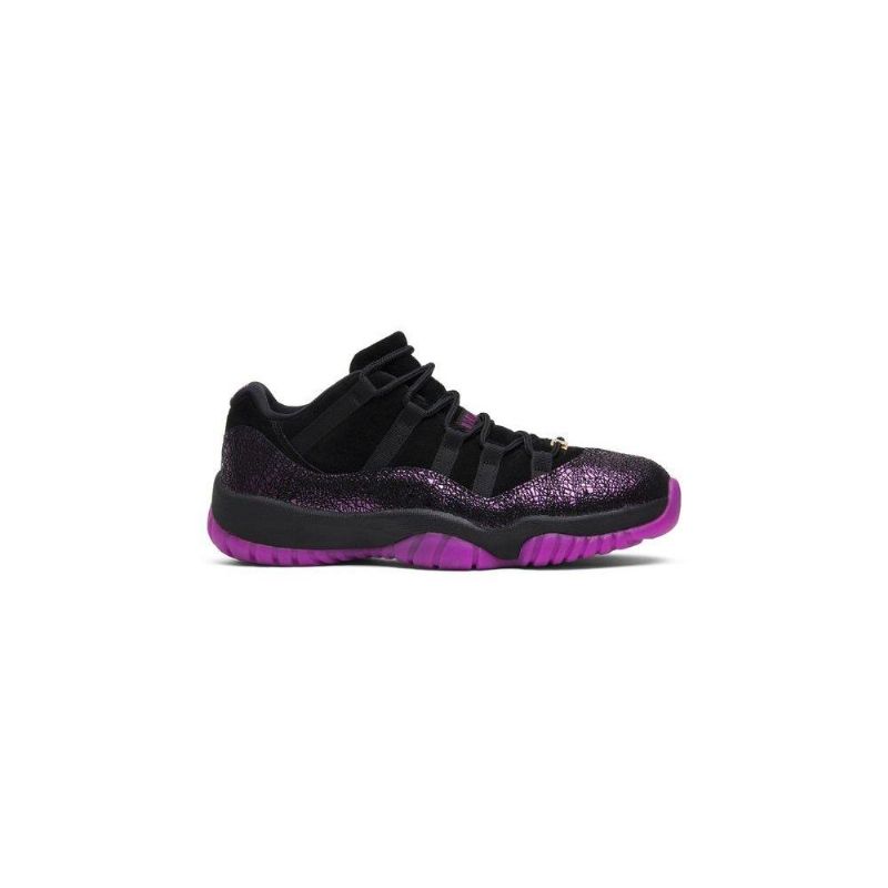Γυναικεία Παπούτσια Air Jordan 11 Low Μαύρος Μωβ