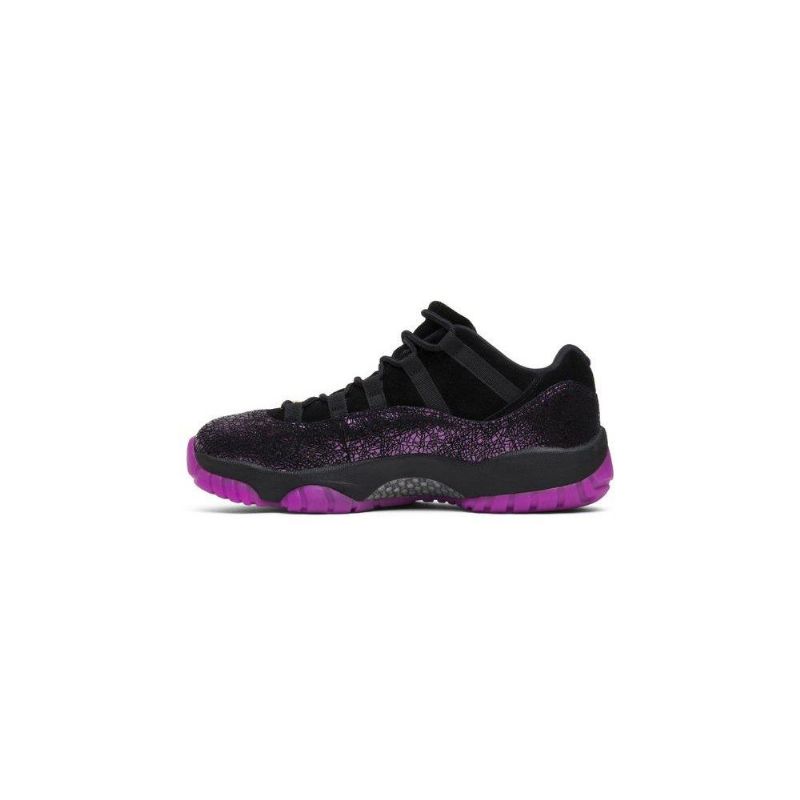 Γυναικεία Παπούτσια Air Jordan 11 Low Μαύρος Μωβ