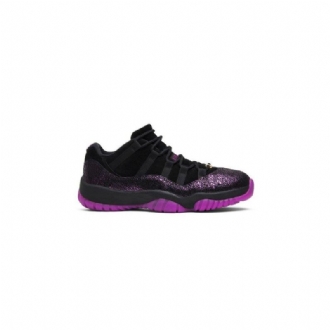 Γυναικεία Παπούτσια Air Jordan 11 Low Μαύρος Μωβ