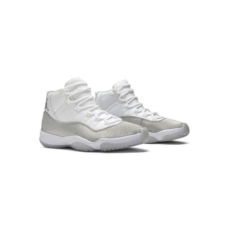 Γυναικεία Παπούτσια Air Jordan 11 Retro Άσπρο Γκρί