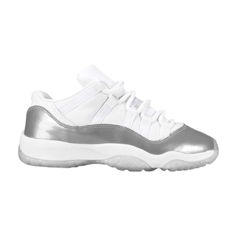 Γυναικεία Παπούτσια Air Jordan 11 Retro Low Άσπρο Ασήμι