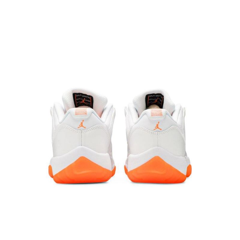 Γυναικεία Παπούτσια Air Jordan 11 Retro Low Άσπρο Πορτοκάλι