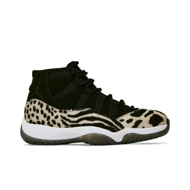 Γυναικεία Παπούτσια Air Jordan 11 Retro Μαύρος Μπεζ Κόκκινος
