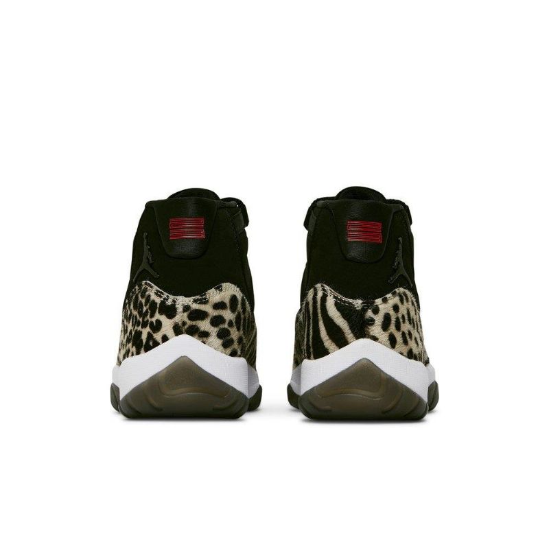 Γυναικεία Παπούτσια Air Jordan 11 Retro Μαύρος Μπεζ Κόκκινος