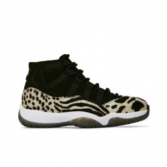 Γυναικεία Παπούτσια Air Jordan 11 Retro Μαύρος Μπεζ Κόκκινος