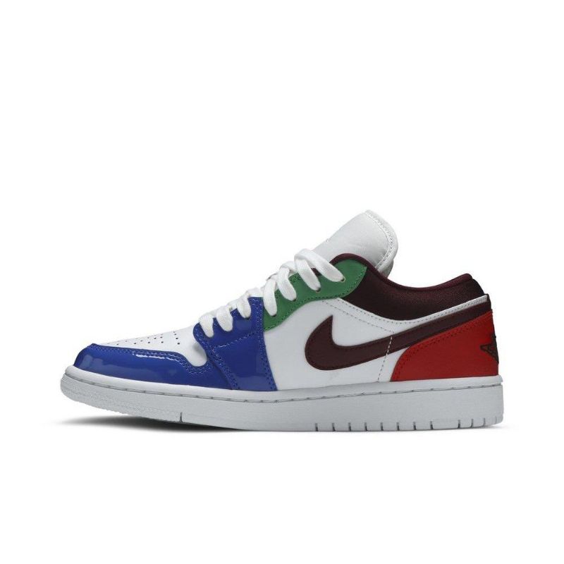 Air Jordan 1 Low Se Άσπρο Πολύχρωμα Γυναικεία Παπούτσια