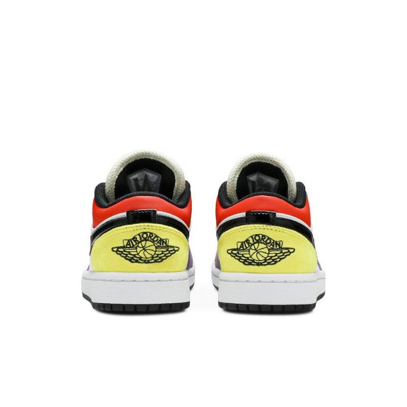 Air Jordan 1 Low Se Άσπρο Πολύχρωμα Γυναικεία Παπούτσια