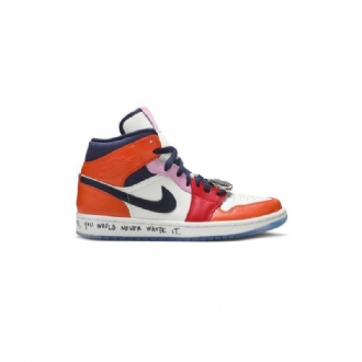 Air Jordan 1 Melody Ehsani Mid Άσπρο Πολύχρωμα Γυναικεία Παπούτσια