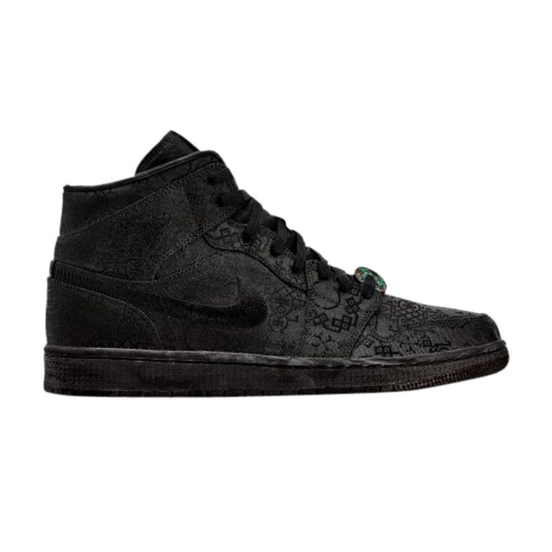 Ανδρικά Παπούτσια Air Jordan 1 Dover Street Market Clot Mid Μαύρος