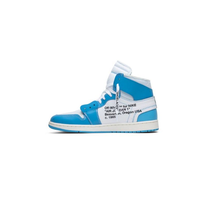 Ανδρικά Παπούτσια Air Jordan 1 Εκρού Ρετρό Ψηλά Και Λευκά Μπλε