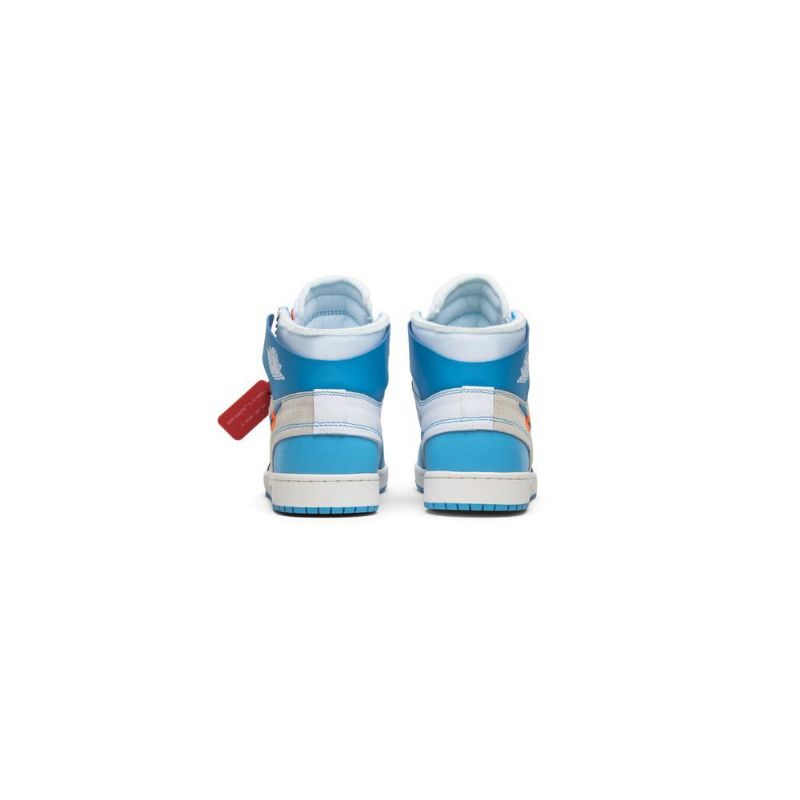 Ανδρικά Παπούτσια Air Jordan 1 Εκρού Ρετρό Ψηλά Και Λευκά Μπλε