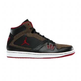 Ανδρικά Παπούτσια Air Jordan 1 Flight Μαύρα Κόκκινα Καφέ Λευκά