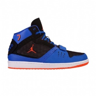 Ανδρικά Παπούτσια Air Jordan 1 Flight Strap Μαύρα Μπλε Πορτοκαλί Λευκά