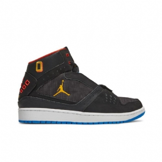 Ανδρικά Παπούτσια Air Jordan 1 Flight Strap Μαύρο Χρυσό Πορτοκαλί Μπλε