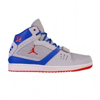 Ανδρικά Παπούτσια Air Jordan 1 Flight Strap Pe Γκρι Μπλε Κόκκινο