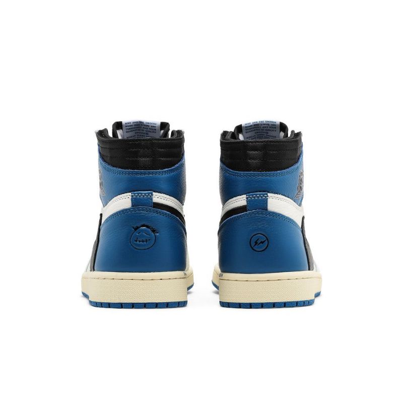 Ανδρικά Παπούτσια Air Jordan 1 Fragment Design Travis Scott Retro High Άσπρο Μαύρος Μπλε