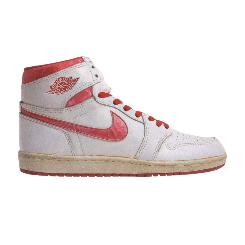 Ανδρικά Παπούτσια Air Jordan 1 High Άσπρο Κόκκινος