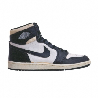 Ανδρικά Παπούτσια Air Jordan 1 High Άσπρο Μαύρος