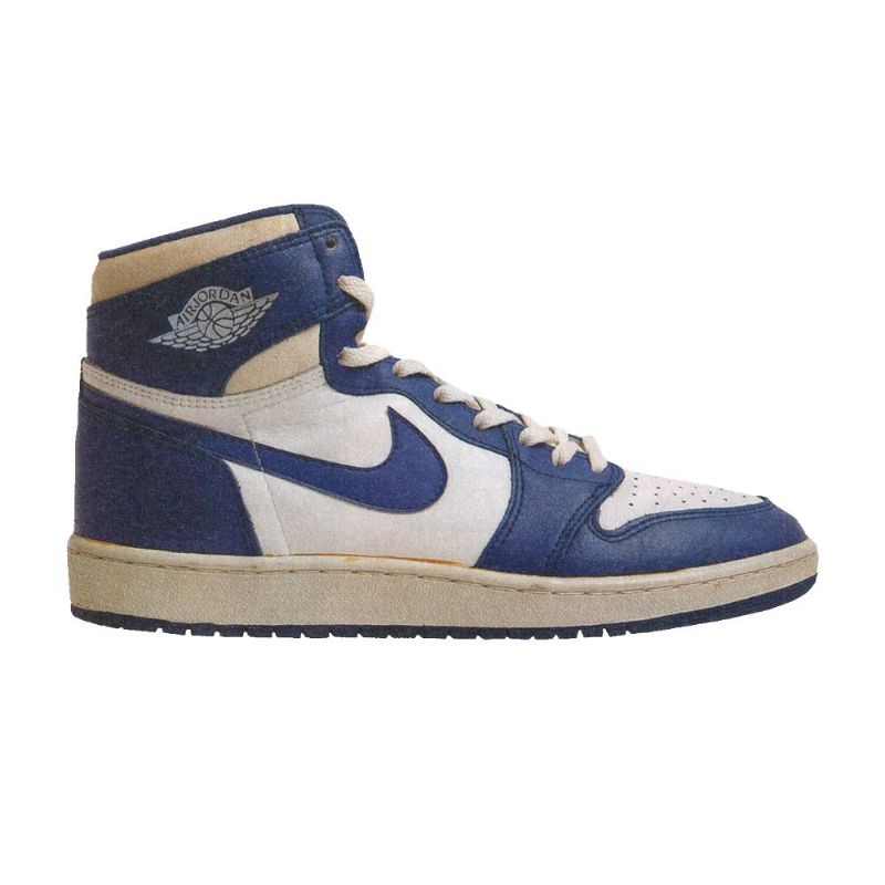 Ανδρικά Παπούτσια Air Jordan 1 High Άσπρο Μπλε