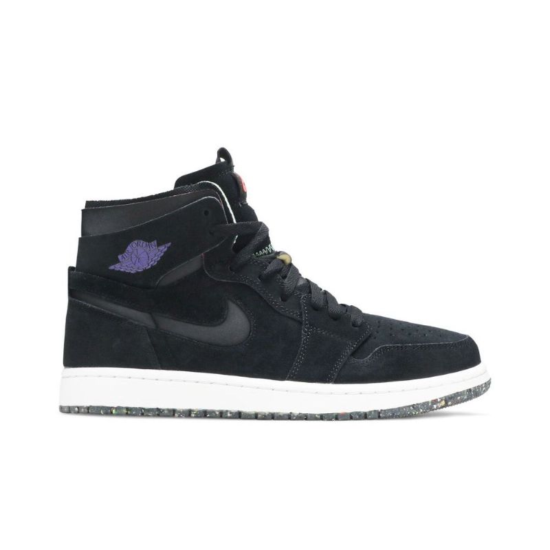 Ανδρικά Παπούτσια Air Jordan 1 High Zoom Comfort Μαύρα Μωβ