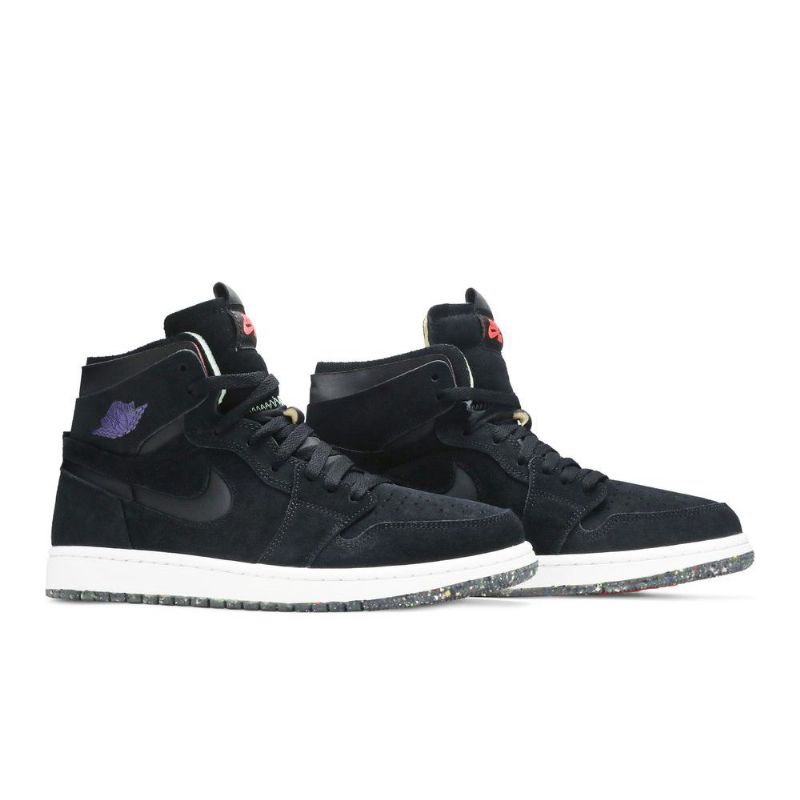 Ανδρικά Παπούτσια Air Jordan 1 High Zoom Comfort Μαύρα Μωβ