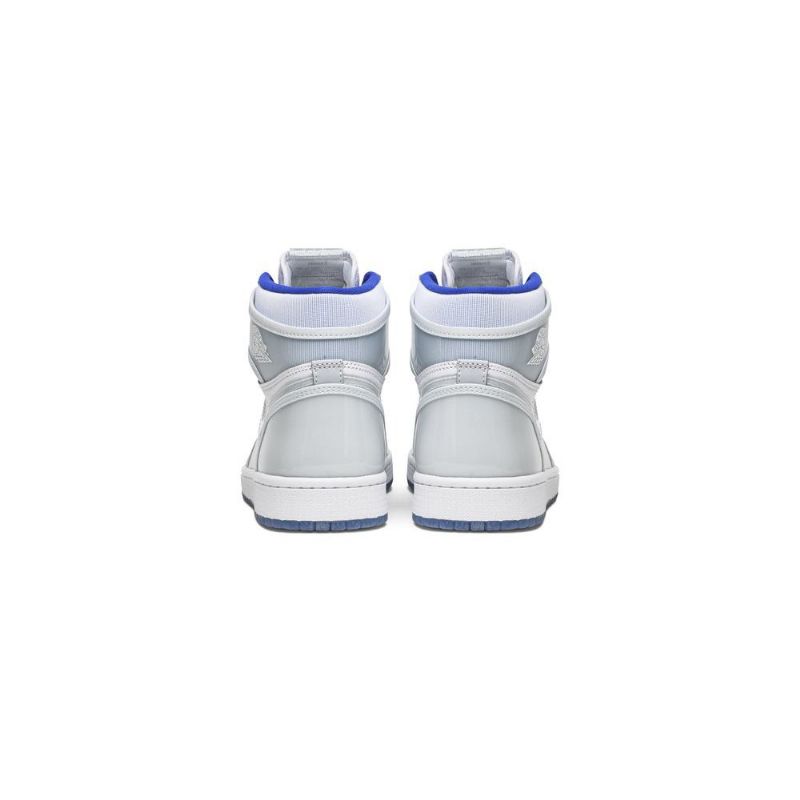 Ανδρικά Παπούτσια Air Jordan 1 High Zoom Λευκά Μπλε Γκρι