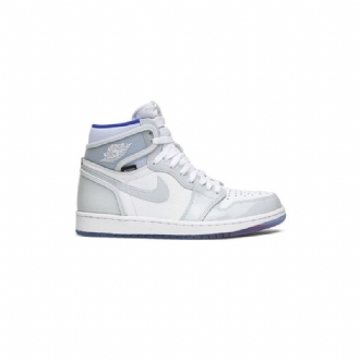 Ανδρικά Παπούτσια Air Jordan 1 High Zoom Λευκά Μπλε Γκρι