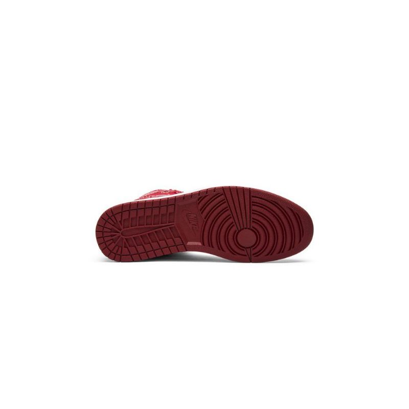 Ανδρικά Παπούτσια Air Jordan 1 Κόκκινος Ribbon Recon Retro High Άσπρο