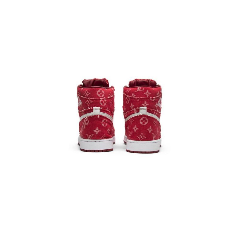 Ανδρικά Παπούτσια Air Jordan 1 Κόκκινος Ribbon Recon Retro High Άσπρο
