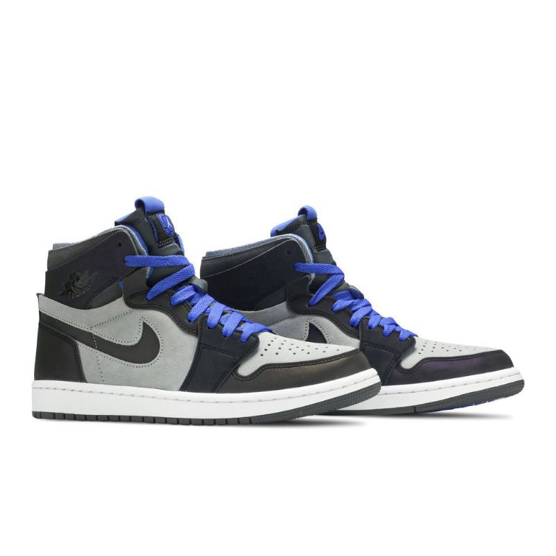 Ανδρικά Παπούτσια Air Jordan 1 League Of Legends Zoom Comfort Γκρι Μαύρα Μπλε Λευκά