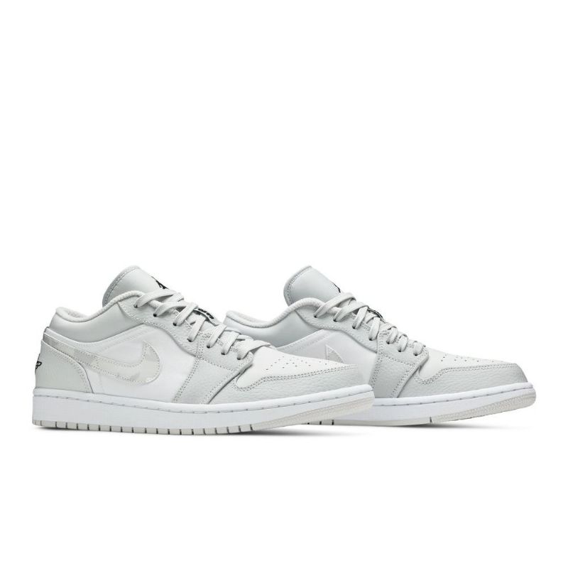 Ανδρικά Παπούτσια Air Jordan 1 Low Άσπρο Γκρί