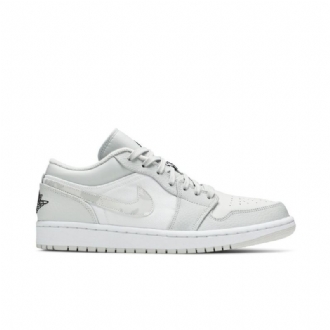 Ανδρικά Παπούτσια Air Jordan 1 Low Άσπρο Γκρί